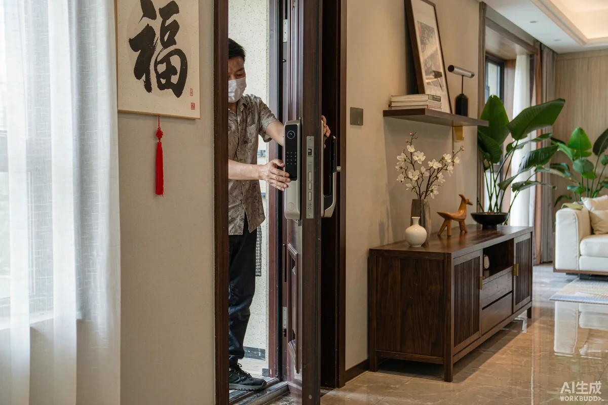 南宁良庆区五象新区智能锁安装图